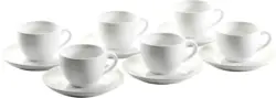 Kaffeetasse mit Untertasse Colombia ca. 180ml, 12-teilig