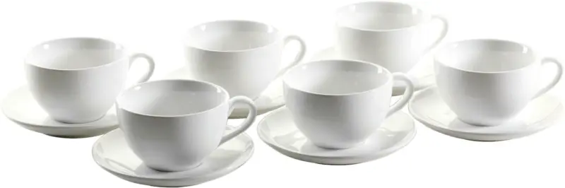 Kaffeetasse mit Untertasse Colombia ca. 340ml, 12-teilig