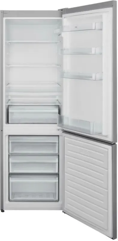 Kühl-Gefrier-Kombination MIK S4-40 in Silberfarben