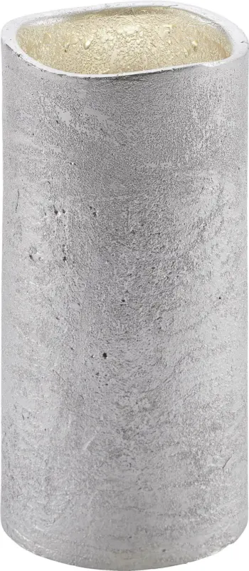 LED-Kerze Loa in Silberfarben