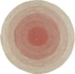 mömax Flachwebeteppich Marie in Orange Ø ca. 160cm