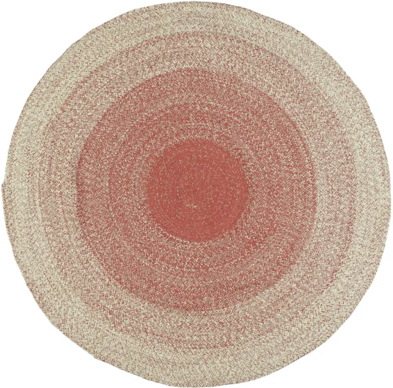 Flachwebeteppich Marie in Orange Ø ca. 160cm