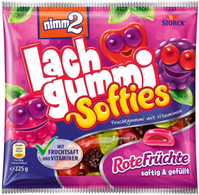 Nimm2 Lachgummis Rote Früchte 225 g -