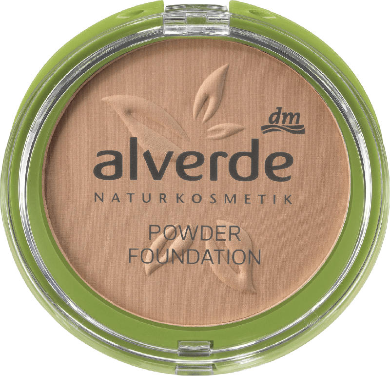 alverde NATURKOSMETIK Make-up Powder Foundation 40 Ashy Nude