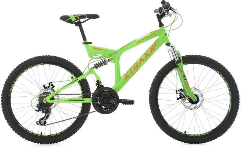 Kinderfahrrad Fully MTB Xtraxx 24' RH 43cm