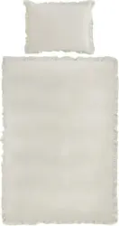 Bettwäsche Rüschen in Sand ca. 140x200cm