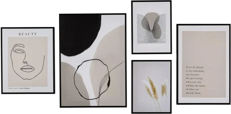 Bilderset Sand Dunes, 5-teilig