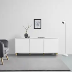 Sideboard 'Jannik', weiß