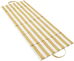 Strandmatte Melina in Gelb/Weiß ca. 60x170cm