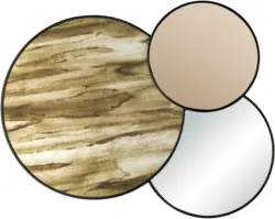 Wanddeko Earth ca. 37,5x29x0,8cm