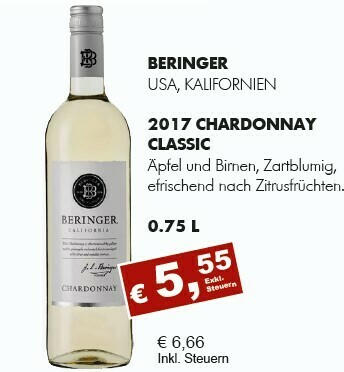 Chardonnay Classic 2017