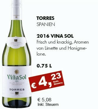 Vina Sol 2016