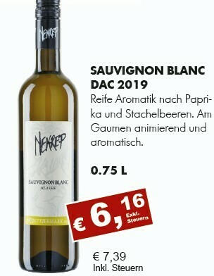 Sauvignon Blanc DAC 2019