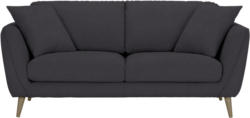 Zweisitzer-Sofa in Grau
