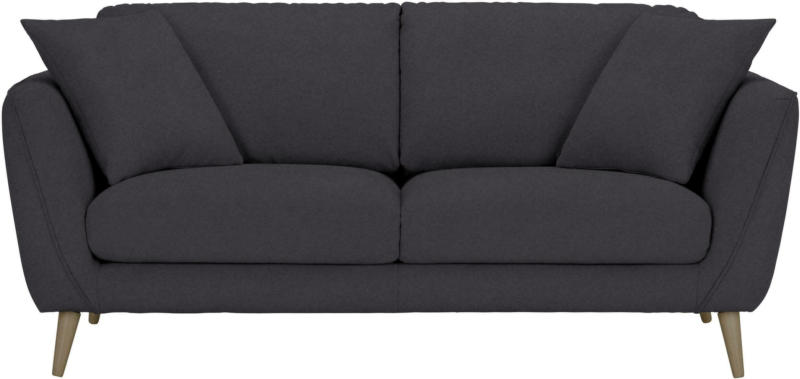 Zweisitzer-Sofa in Grau