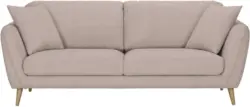 Dreisitzer-Sofa in Rosa