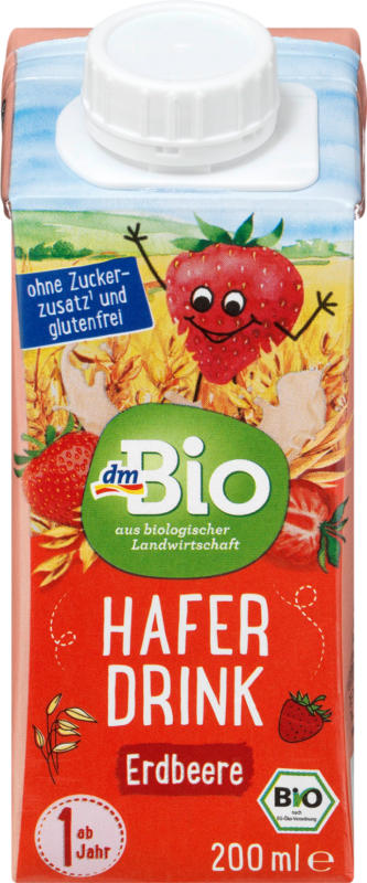 dmBio Haferdrink Erdbeere ab 1 Jahr