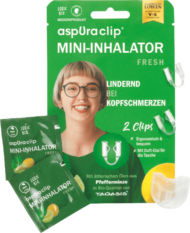 aspura clip Mini-Inhalator Fresh