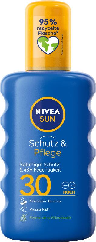 NIVEA SUN Sonnenspray Schutz & Pflege LSF 30