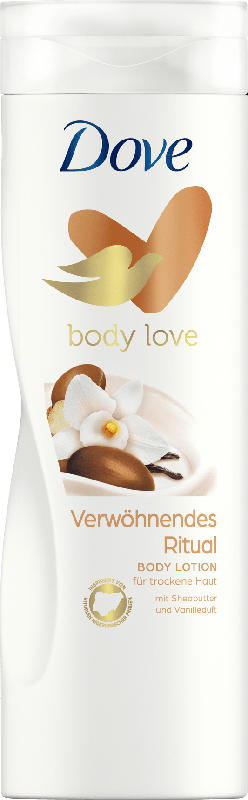 Dove Bodylotion Verwöhnendes Ritual mit Sheabutter und Vanilleduft