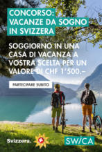 SWICA Krankenversicherung Concorso: Vacanze in Svizzera - bis 06.06.2021