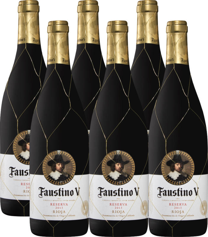 Faustino V Reserva DOCa Rioja, 2016, Rioja, Spagna, 6 x 75 cl