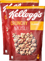 Denner Kellogg's Crunchy Müsli, Classic, 2 x 500 g - bis 23.05.2022