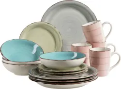 Kombiservice Lumaca, 16-teilig