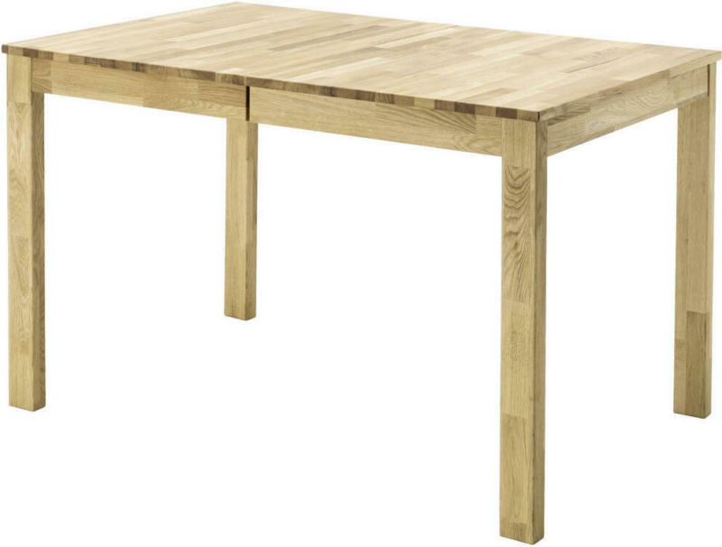 Ausziehtisch in Holz 125/80/76 cm