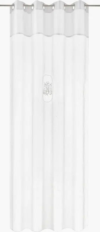 Ösenschal Emily in Weiß ca. 140x245cm