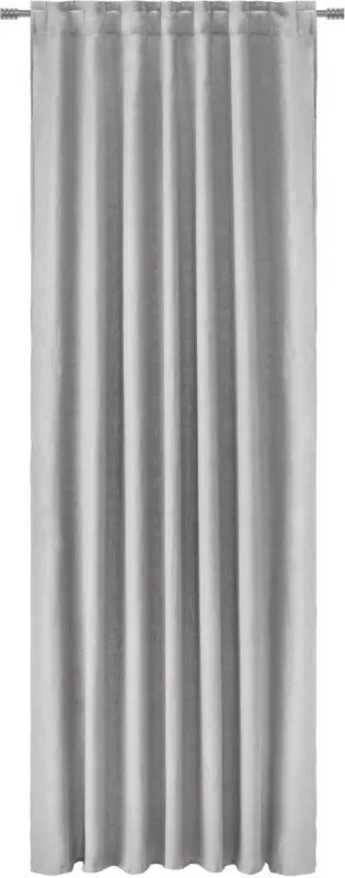Fertigvorhang Nikita in Hellgrau ca. 140x245 cm
