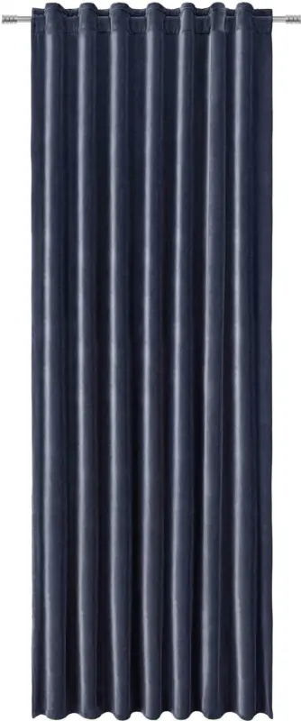 Fertigvorhang Smilla in Blau ca. 135x245cm
