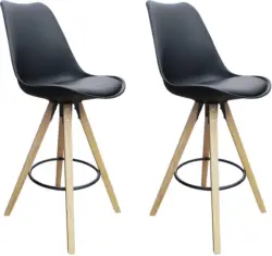 Barhocker-Set 'Inka', schwarz