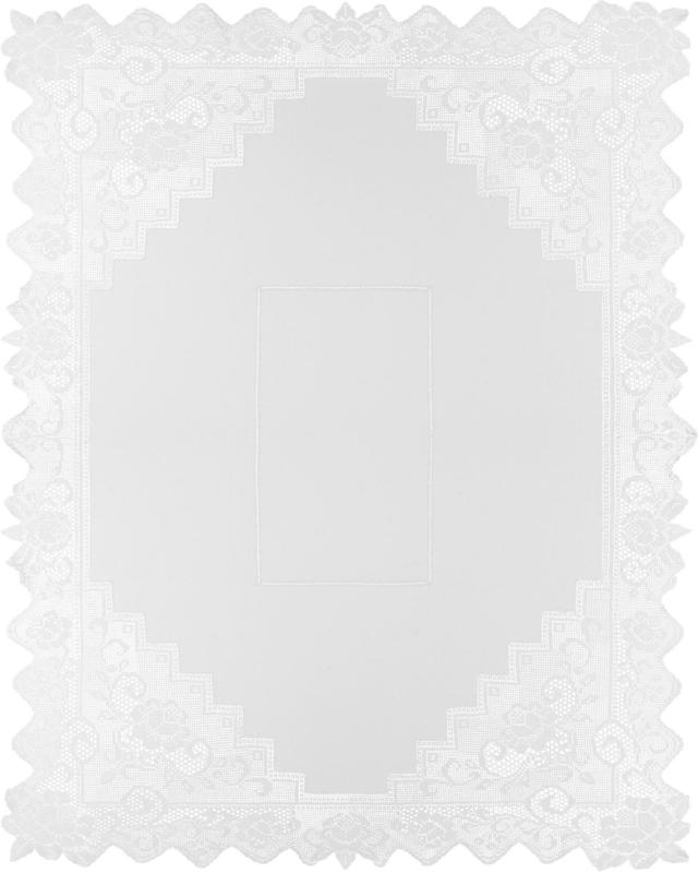 Tischdecke Constance in Weiß ca. 130x170cm