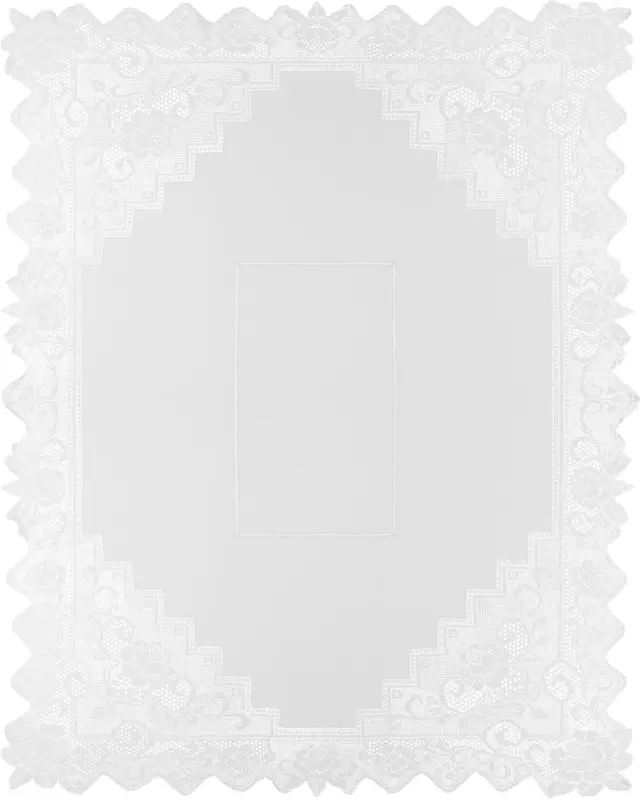 Tischdecke Constance in Weiß ca. 130x170cm