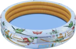 Kinderschwimmbecken in Orange/Weiß