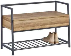 Schuhbank 'Shoeplace' , eichenfarben