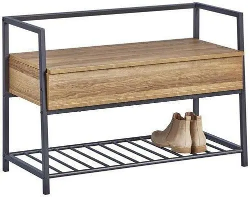 Schuhbank 'Shoeplace' , eichenfarben