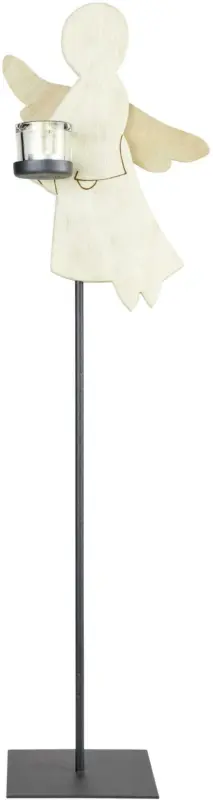 Dekoengel aus Eiche H ca. 88 cm 'Lilli'