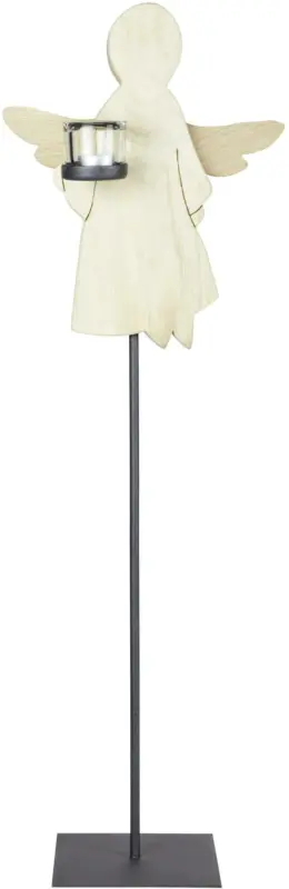 Dekoengel aus Eiche H ca. 88 cm 'Lilli'