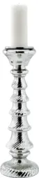Kerzenhalter in Silber H ca. 53,5 cm 'Baila'