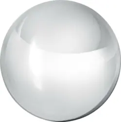 Dekokugel aus Edelstahl Øca.20cm ''Mia''