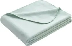 Fleecedecke Anni in Mintgrün ca. 130x170cm