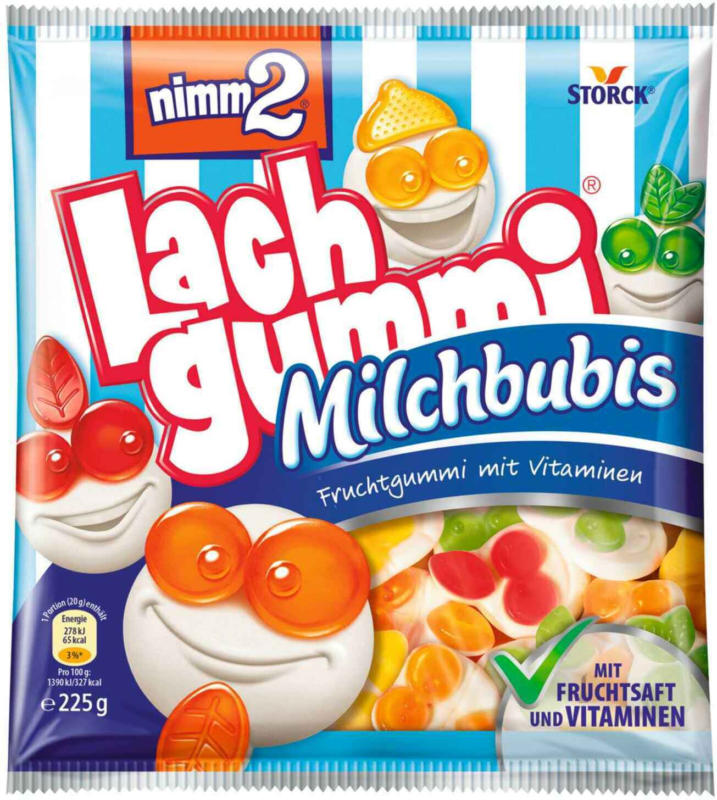 Nimm2 Lachgummi Milchbubis 225 g -