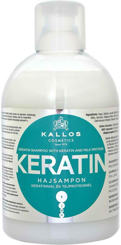 Kallos Shampooing Kératine 1000 ml -