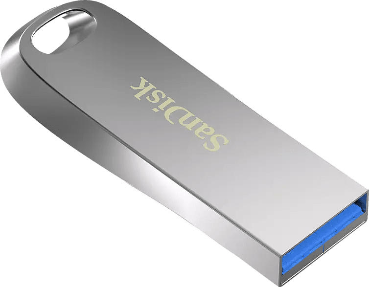 256GB USB Stick Ultra Luxe, Silber, USB-A 3.0 (SDCZ74-128G-G46)