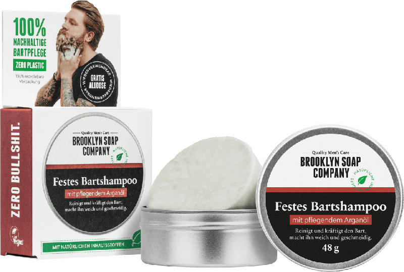 Brooklyn Soap Company festes Bartshampoo