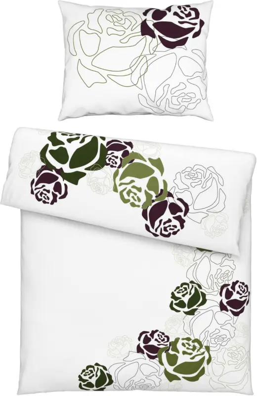 Bettwäsche Rosegarden ca. 140x200cm