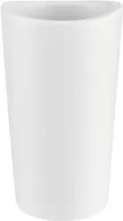 Zahnputzbecher Melrina in Weiß Ø ca. 6,5cm