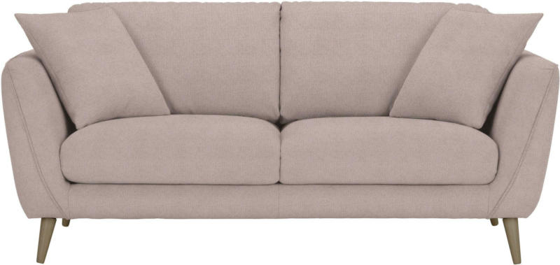 Zweisitzer-Sofa in Rosa